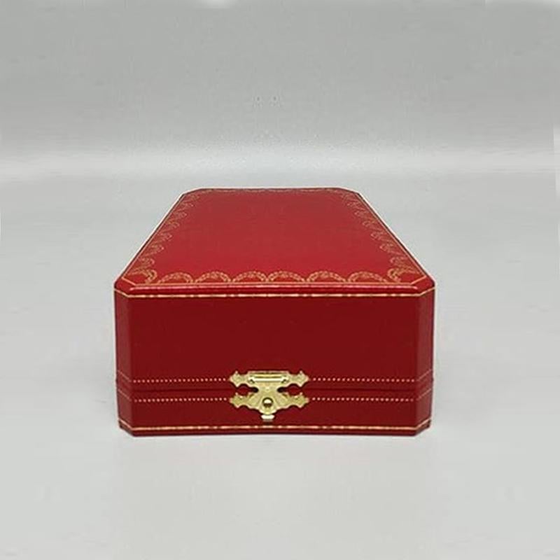 Años 90 Precioso reloj despertador Cartier pendulette 