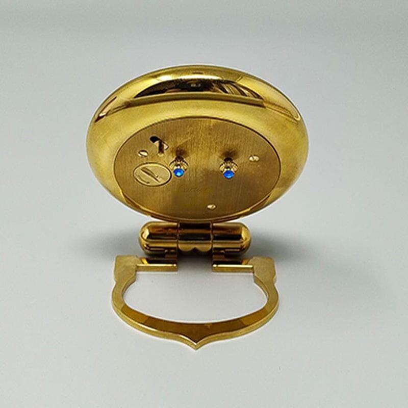 Años 90 Precioso reloj despertador Cartier pendulette 