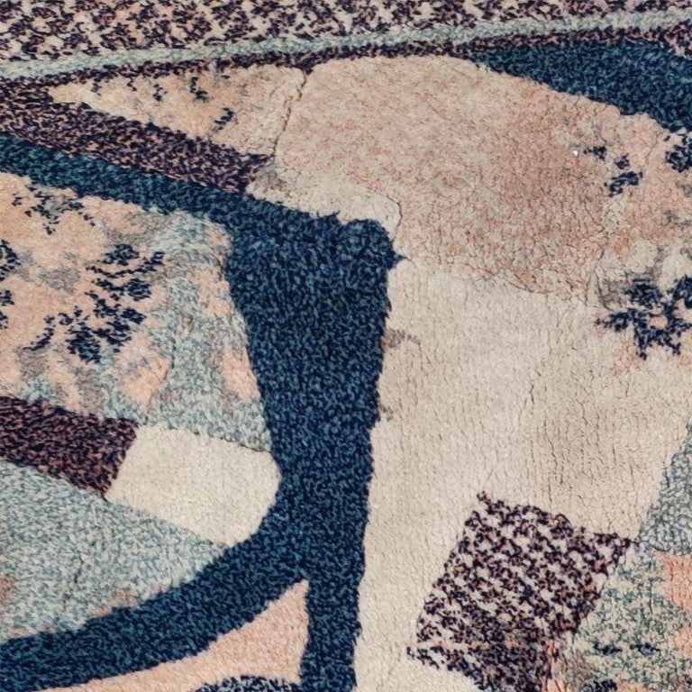 1990s Gorgeous Geometric Rug by Giorgetto Giugiaro for Paracchi. Pure ...
