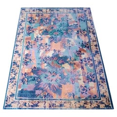 Magnifique tapis des années 1990 de Giorgetto Giugiaro pour Paracchi. Pure laine. Fabriqué en Italie