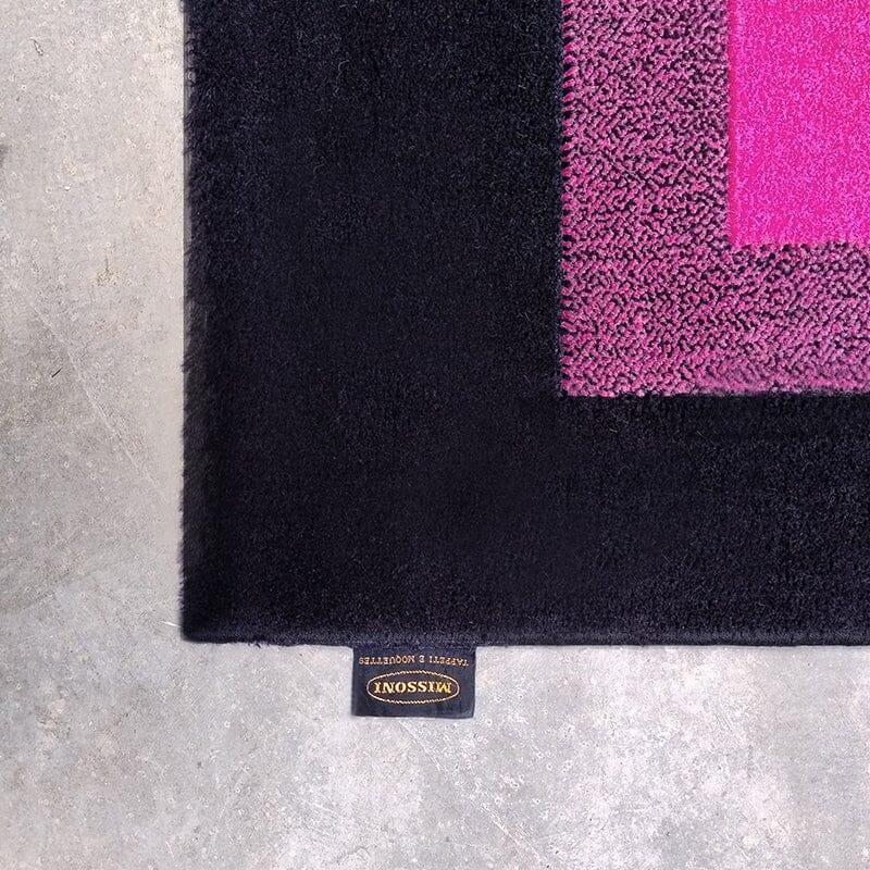 1980er Jahre Wunderschöner Wollteppich von Ottavio Missoni. Hergestellt in Italien im Angebot 3