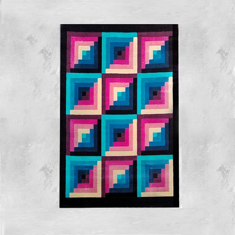 1980er Jahre Wunderschöner Wollteppich von Ottavio Missoni. Hergestellt in Italien (Italienisch) im Angebot
