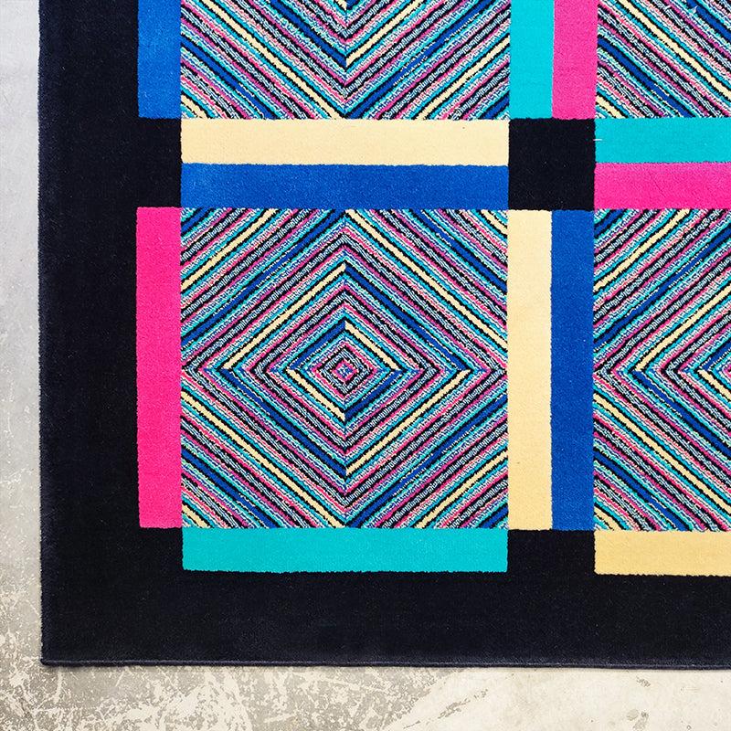 1990s Gorgeous Woolen Rug by Ottavio Missoni. Made in Italy In Excellent Condition For Sale In Milano, IT