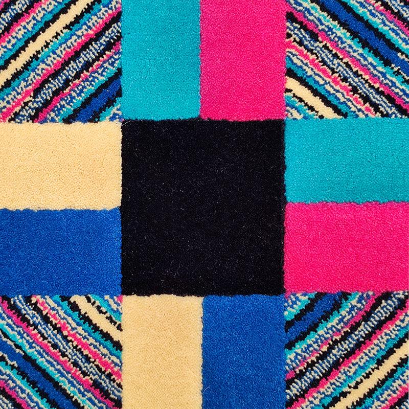 1990s Gorgeous Woolen Rug by Ottavio Missoni. Made in Italy For Sale 1