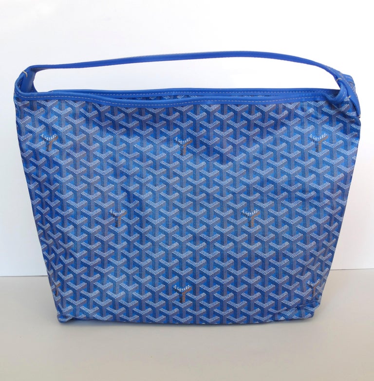 Leather bag Goyard Blue in Leather - 35596148