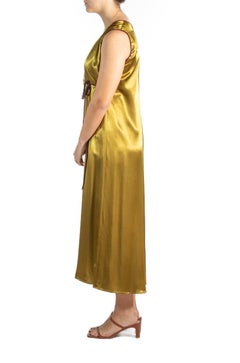 1990S Green Silk Jumpsuit