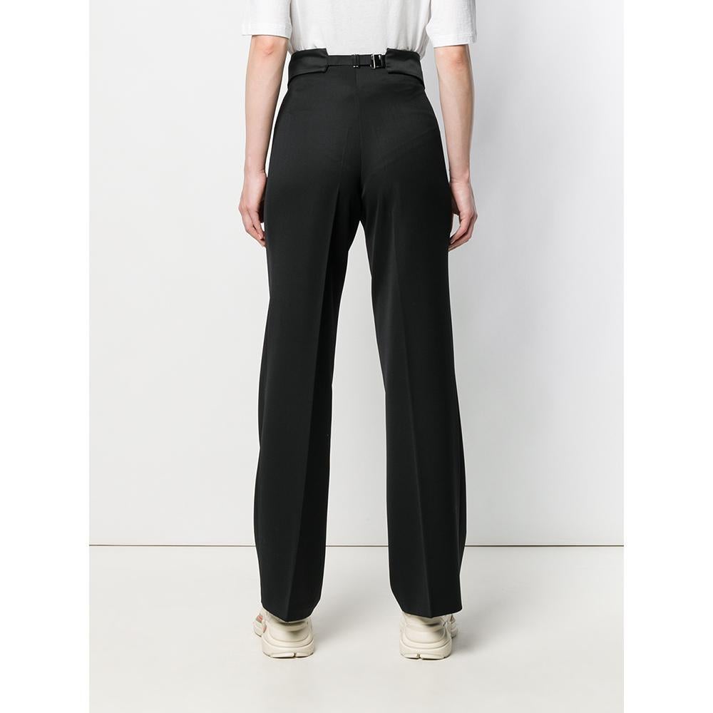1990s Gucci Black Flared Trousers In Good Condition In Lugo (RA), IT