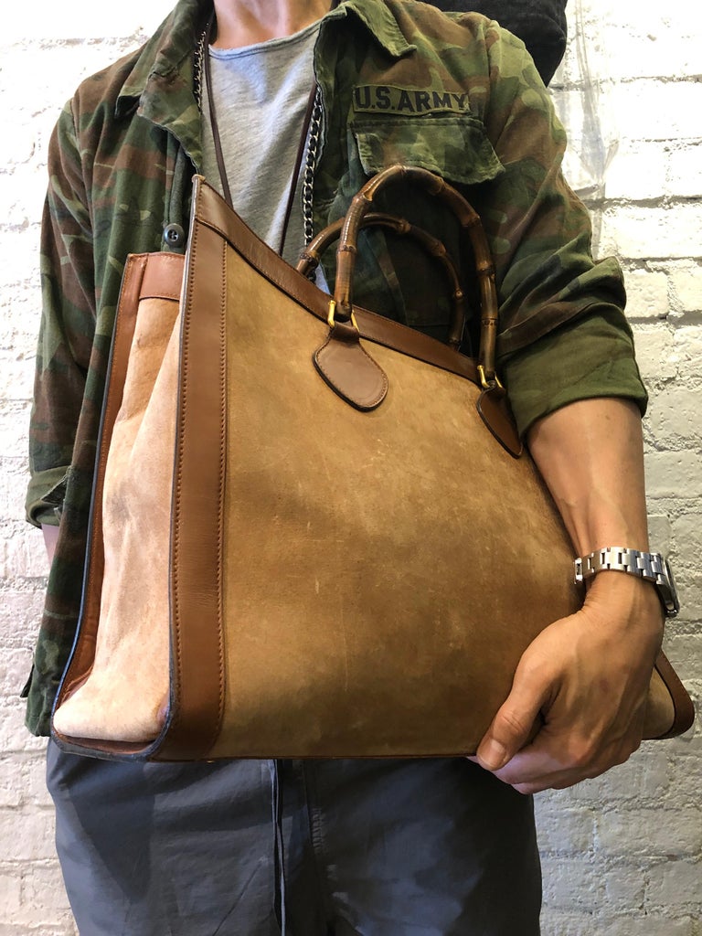 Gucci Diana large shoulder bag in brown leather