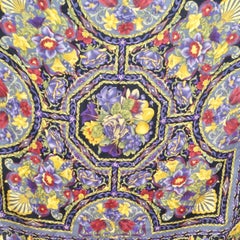 1990s Gucci Floral Printed Scarf