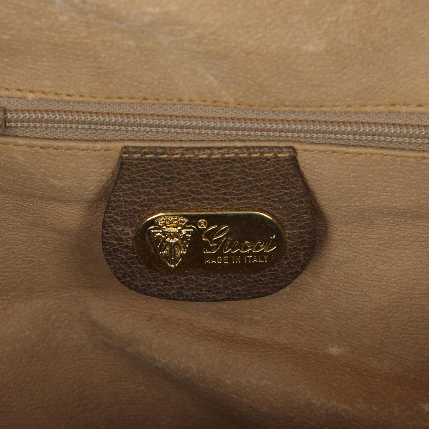 Women's or Men's 1990s Gucci GG Monogram Canvas Travel Bag