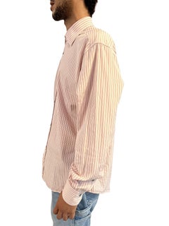 1990S GUCCI Pink Cotton Tom Ford Era Men’S Shirt