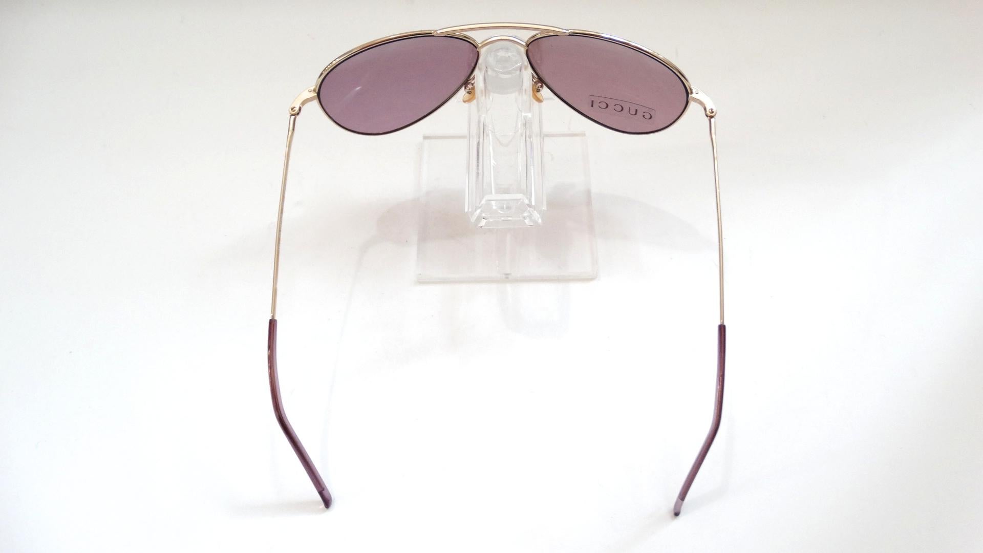 gucci purple sunglasses