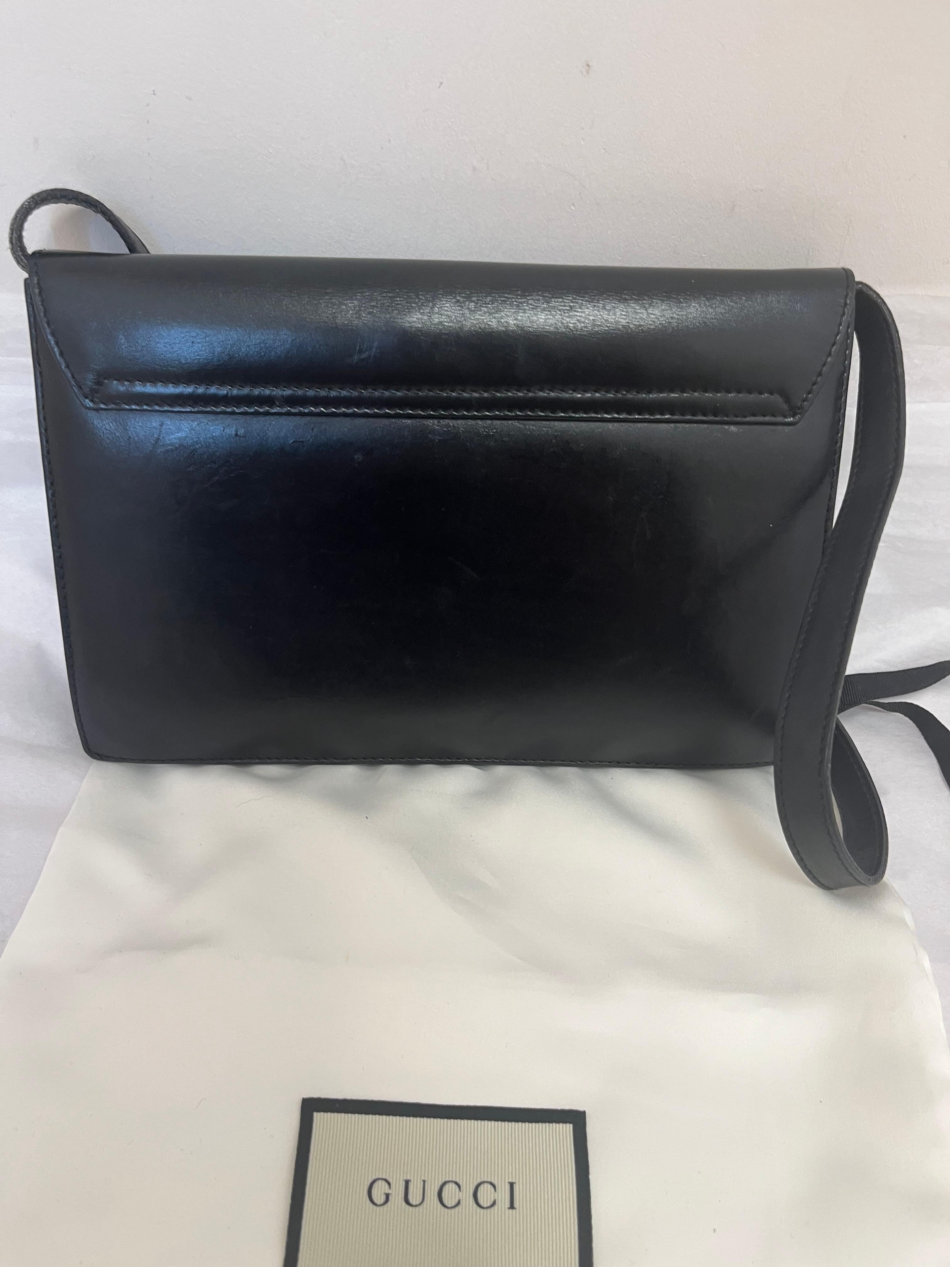 1990s Gucci Shoulder Handbag by Tom Ford with Dust Bag 1