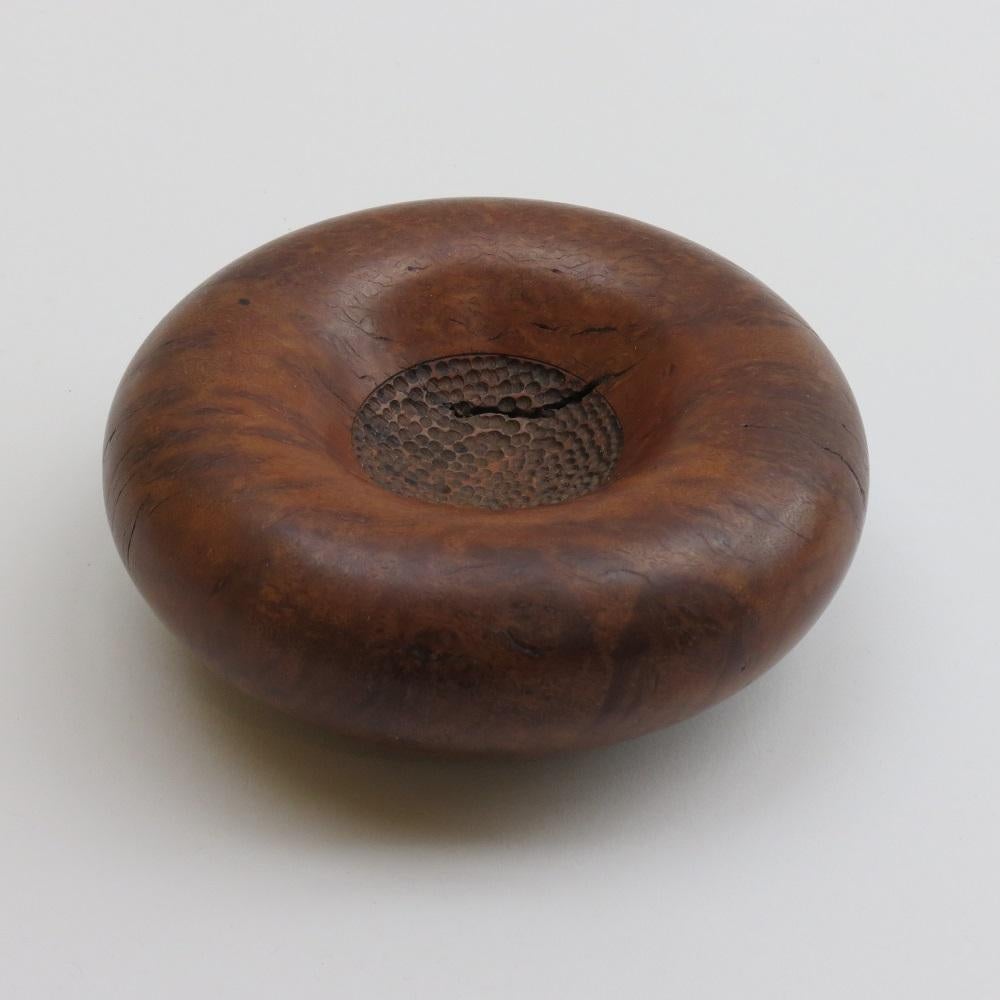 20th Century 1990s Hand Crafted Australian Wooden Bowl by Terry Baker Bimble Box Wood For Sale