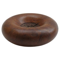 1990s Hand Crafted Australian Holzschale von Terry Baker Bimble Box Wood
