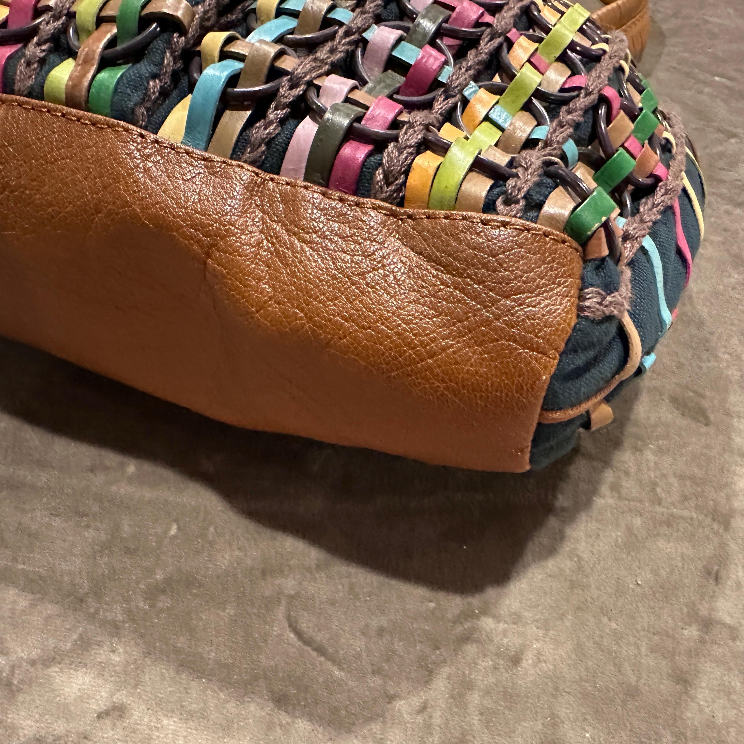 Borsa francese intrecciata a mano del 1990, unica nel suo genere, di Jamin Puech in vendita 13