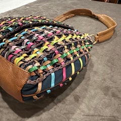 Borsa francese intrecciata a mano del 1990, unica nel suo genere, di Jamin Puech