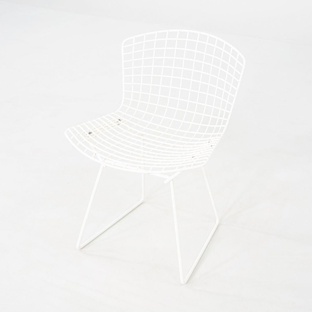 Moderne 1990s Harry Bertoia for Knoll Wire Dining / Side Chair en vente