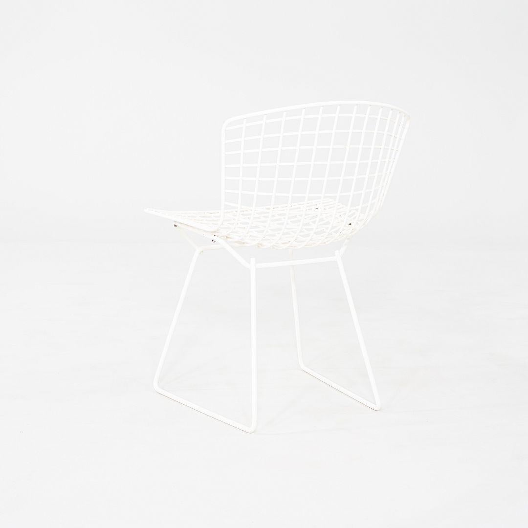 Fin du 20e siècle 1990s Harry Bertoia for Knoll Wire Dining / Side Chair en vente