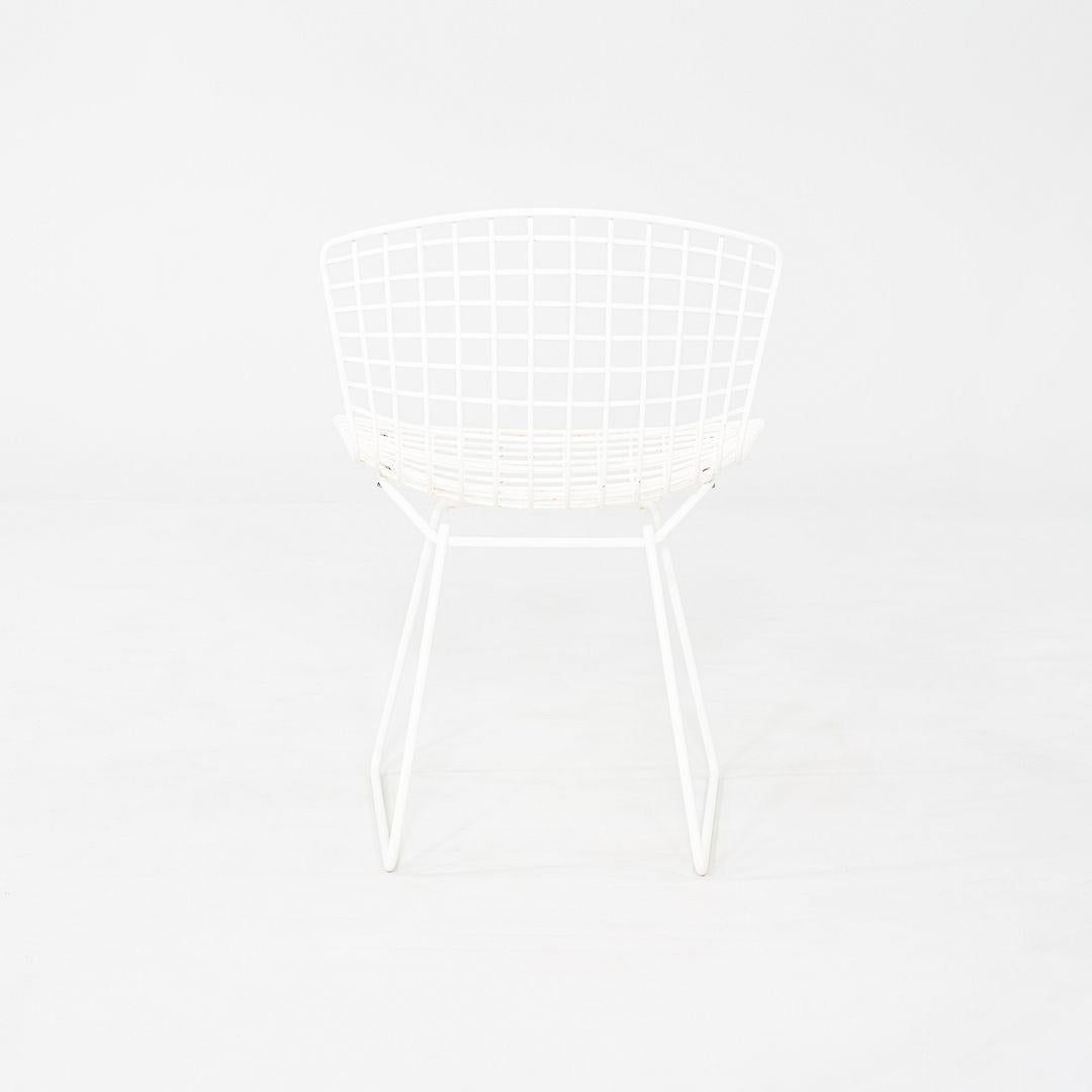 Acier 1990s Harry Bertoia for Knoll Wire Dining / Side Chair en vente