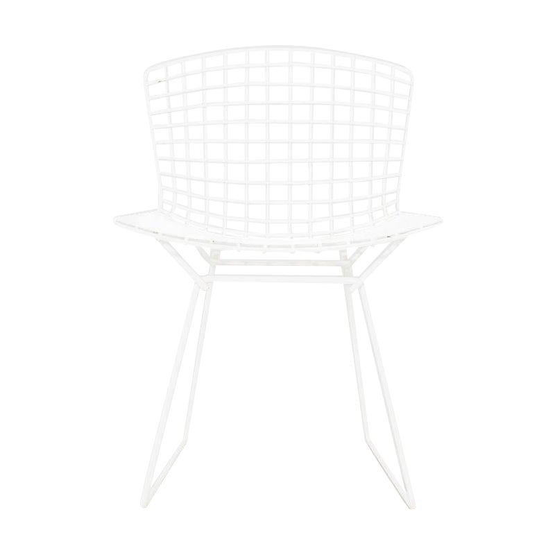 1990s Harry Bertoia for Knoll Wire Dining / Side Chair en vente