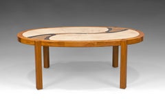 1990's Haslev Ceramic Tiled ''Arizona'' Table