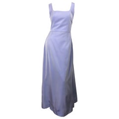1990s Heidi Weisel Sz 4 / 6 Purple Lavender Lilac Silk Taffeta Vintage 90s Gown