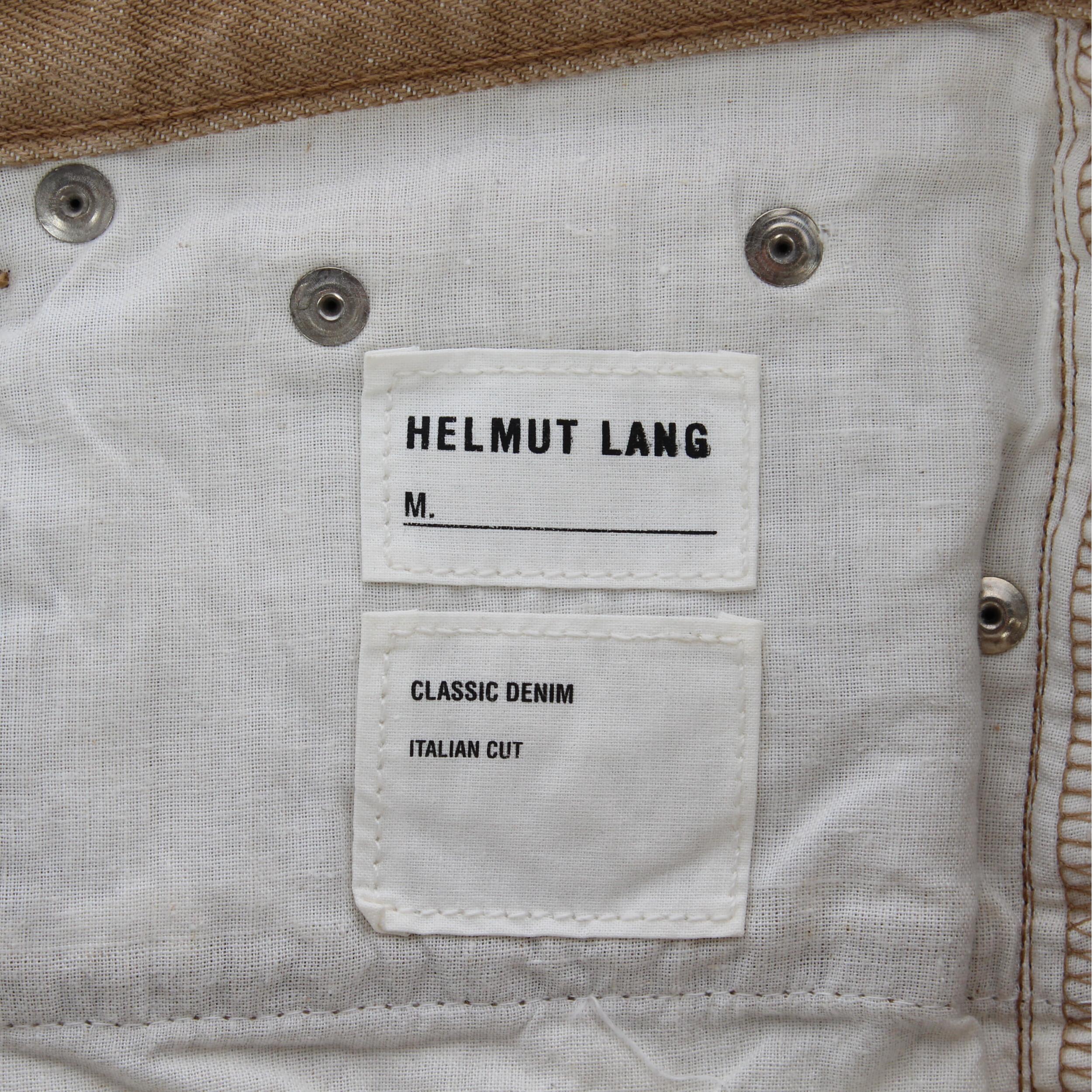 1990s Helmut Lang Beige Denim 3