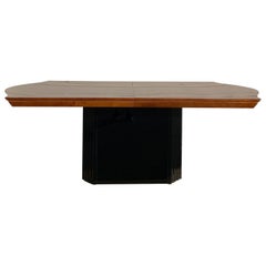 1990's Henredon Art Deco Style Dining Table