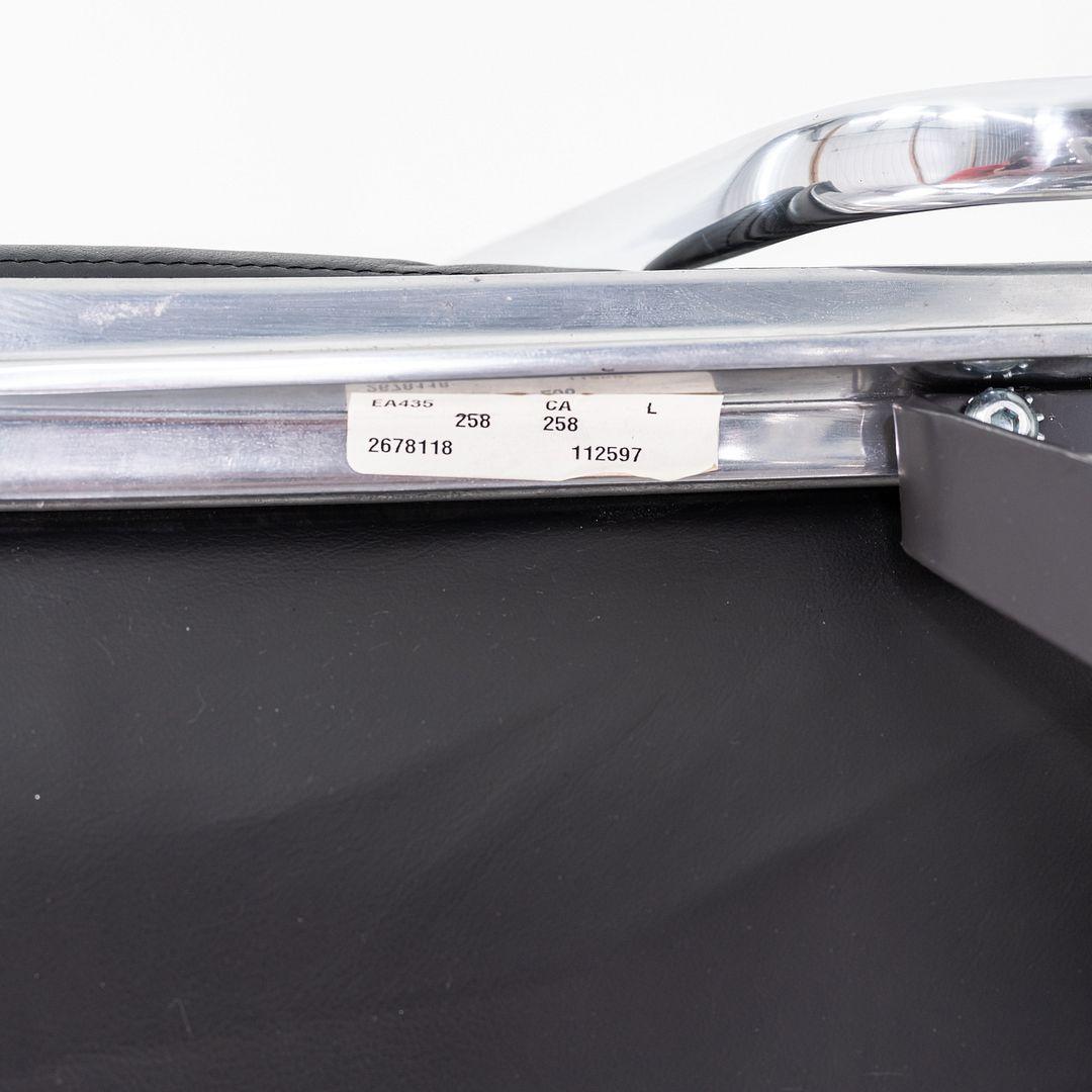 Silla de escritorio Eames Soft Pad Management de Herman Miller de los años 90 en cuero negro en venta 1