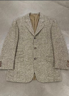 1990s Hermes wool tweed suit set