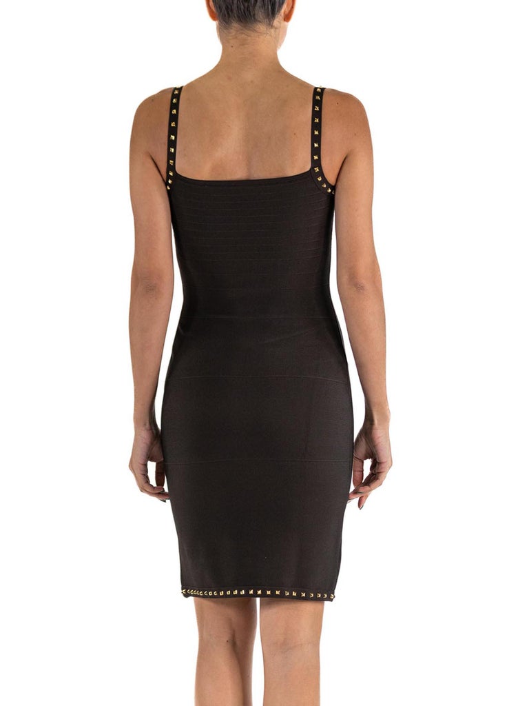 bodycon dresses for women black Women’s Dress Long Sleeve Midi Ruched Versace Dress in Blue Wrinkle Resistant Color:Black Color