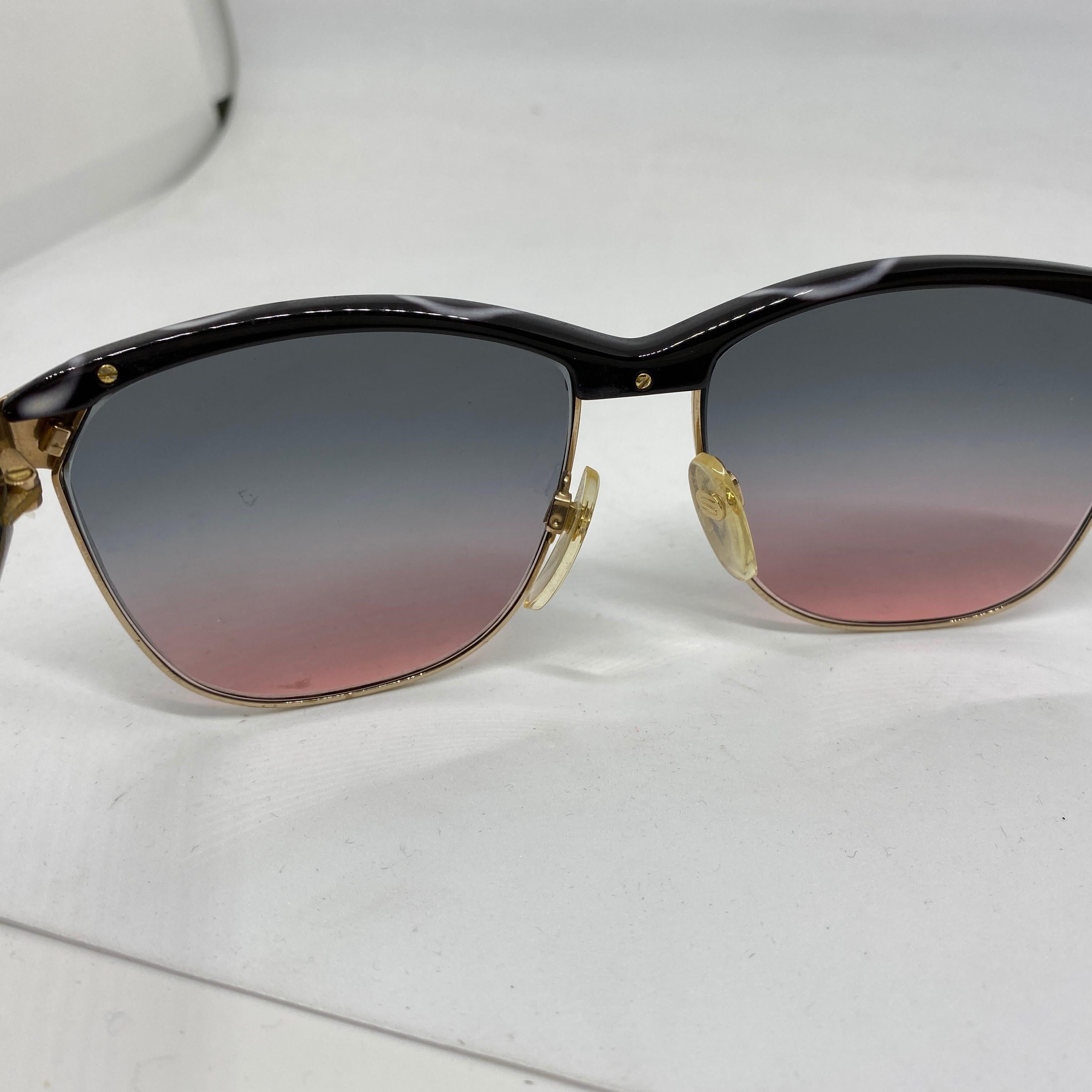 1990er Jahre Hochwertige italienische Vintage-Sonnenbrille von Silhouette Damen im Angebot