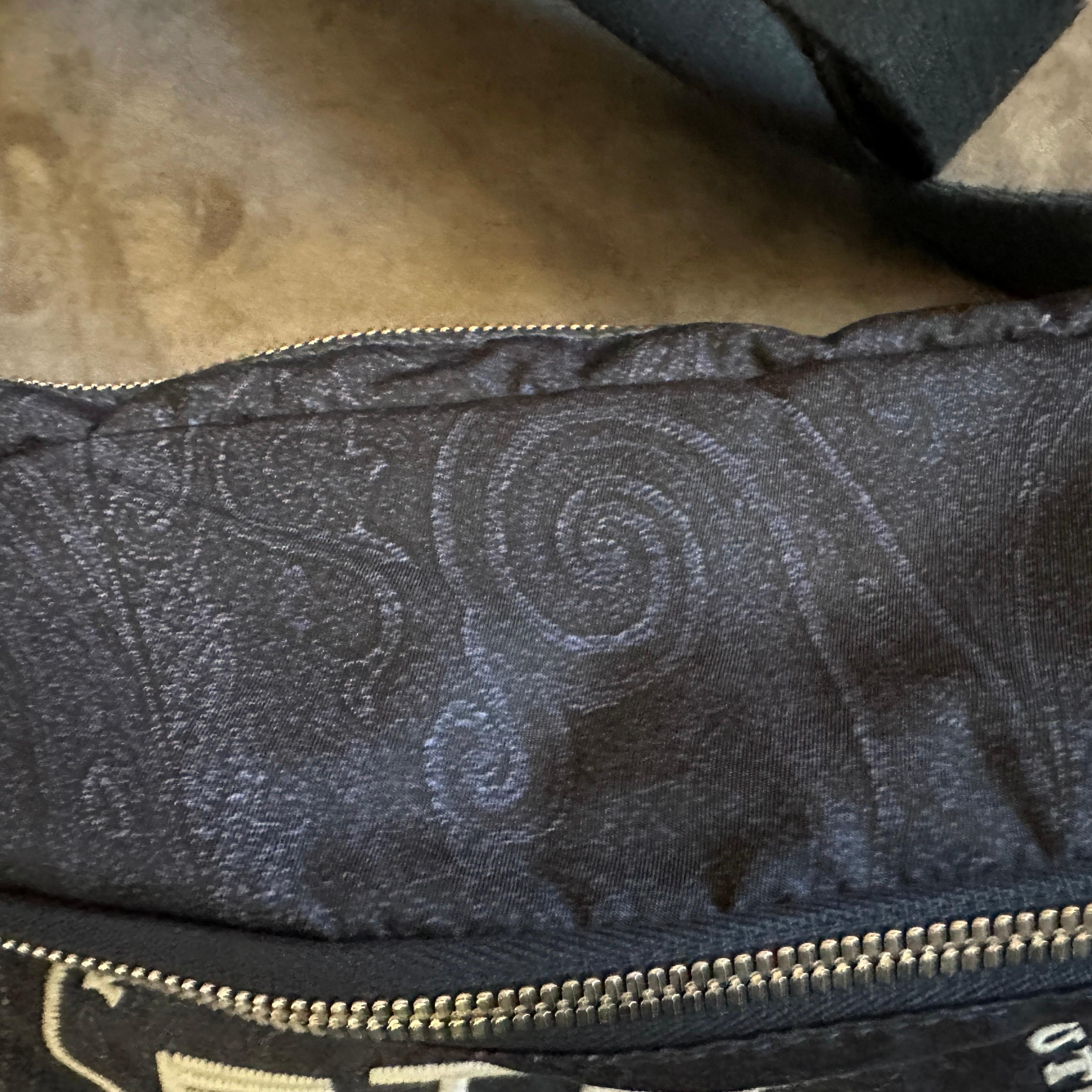 Riñonera icónica de tela de cachemira azul de los años 90 de Etro Milano en venta 5