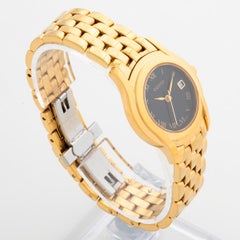 1990's Iconic Gucci 5400L Wristwatch. Heavy Gold Plated. Up to 150mm Wrist.