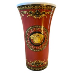 1990s, Iconic Porcelain Medusa Vase Designed by Gianni Versace for Rosenthal
