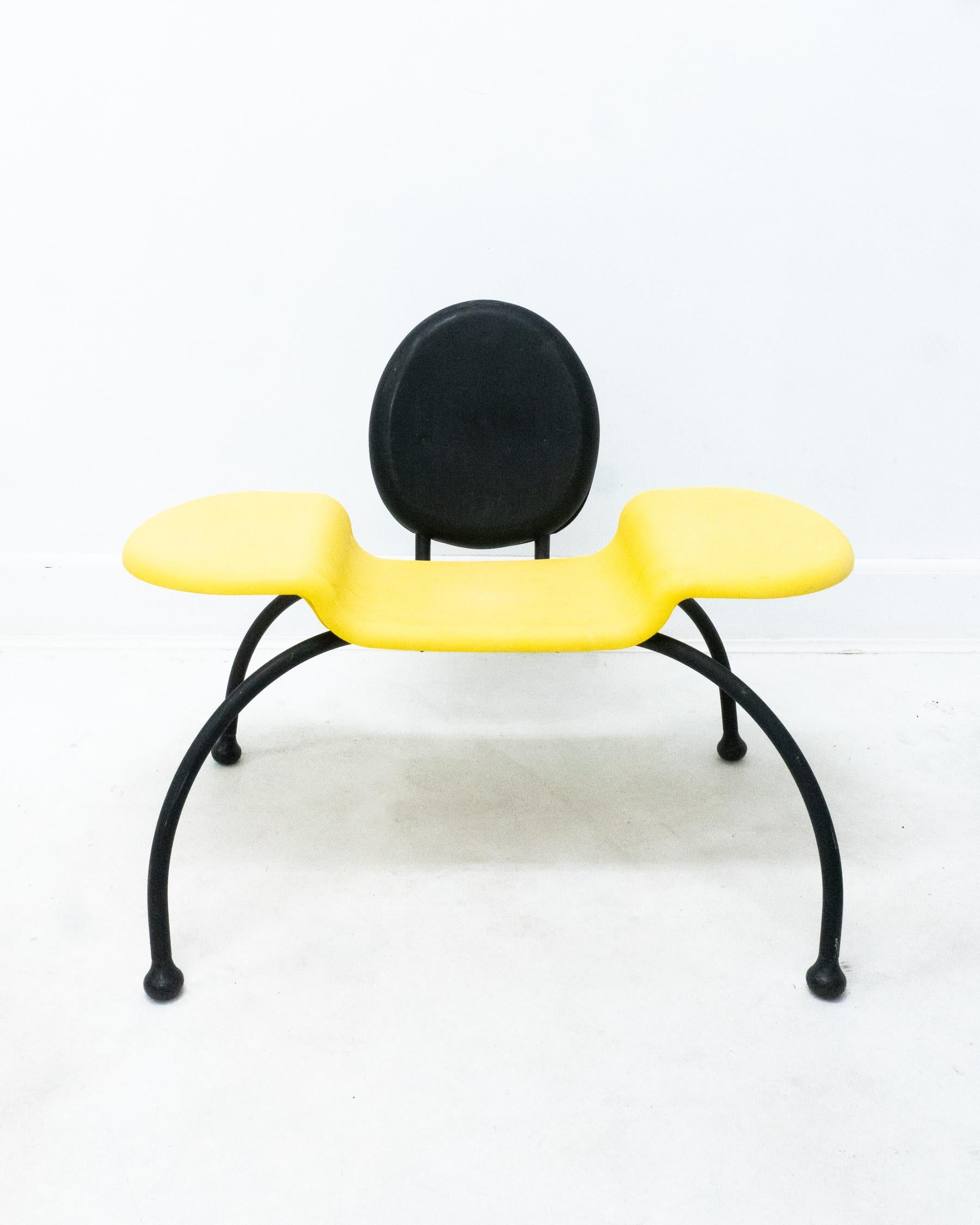 Post-Modern 1990s Ikea Bumble Bee Children's Chair by Eva and Peter Moritz PS Collect For Sale