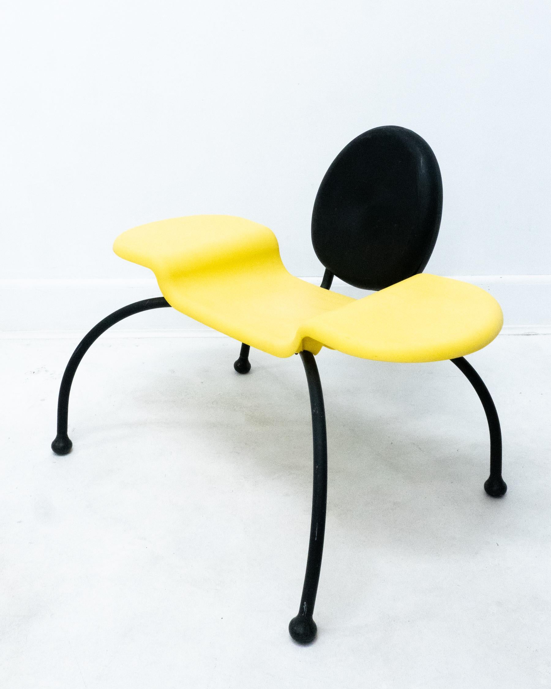 Swedish 1990s Ikea Bumble Bee Children's Chair by Eva and Peter Moritz PS Collect For Sale