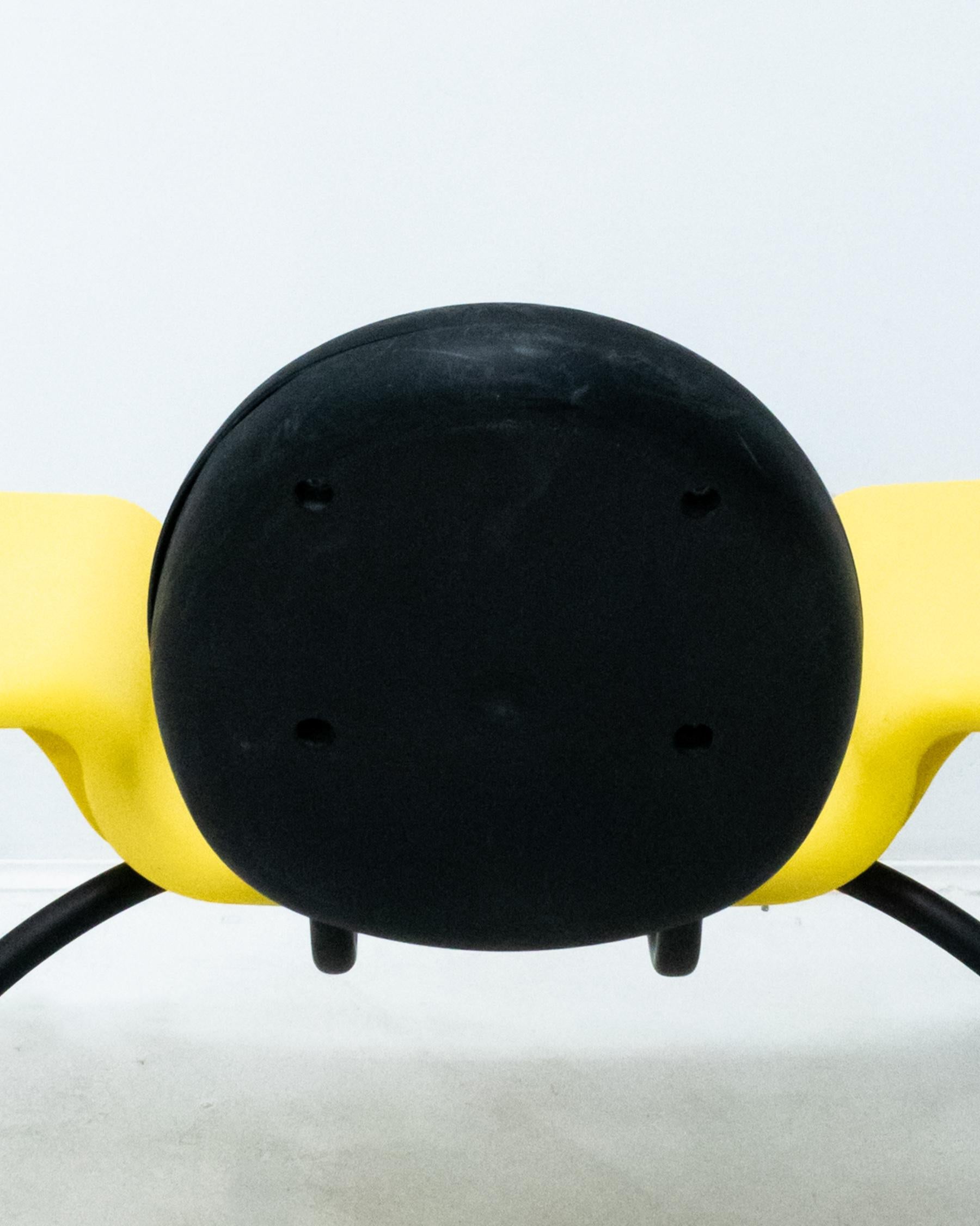1990s Ikea Bumble Bee Children's Chair by Eva and Peter Moritz PS Collect In Fair Condition For Sale In San Gabriel, CA
