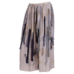 Vintage 1990s IS Sunao Kuwahara Japanese Designer Deconstructed Avant Garde Skirt