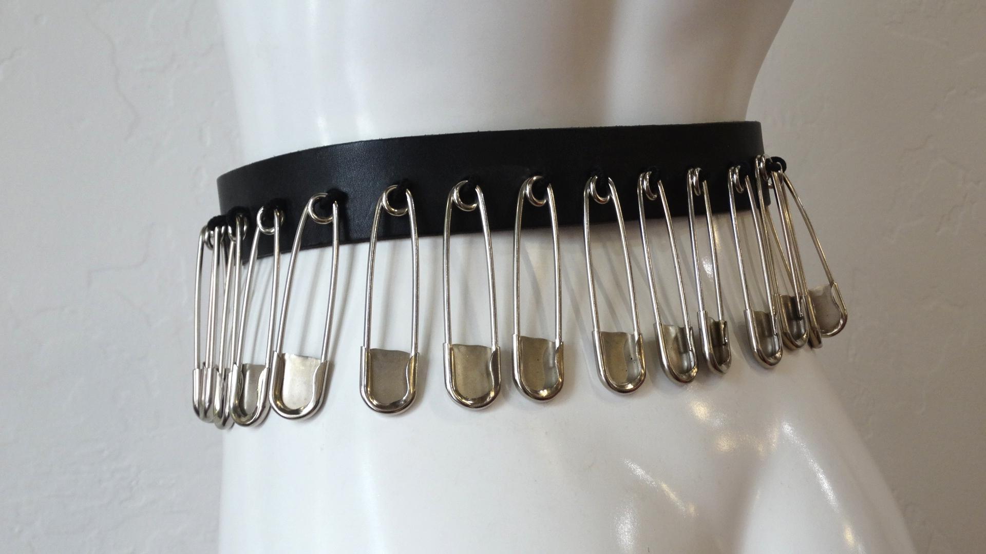 safety pin belt buckle