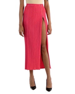 1990S ISSEY MIYAKE Bubble Gum Pink Polyester Pleated Pants