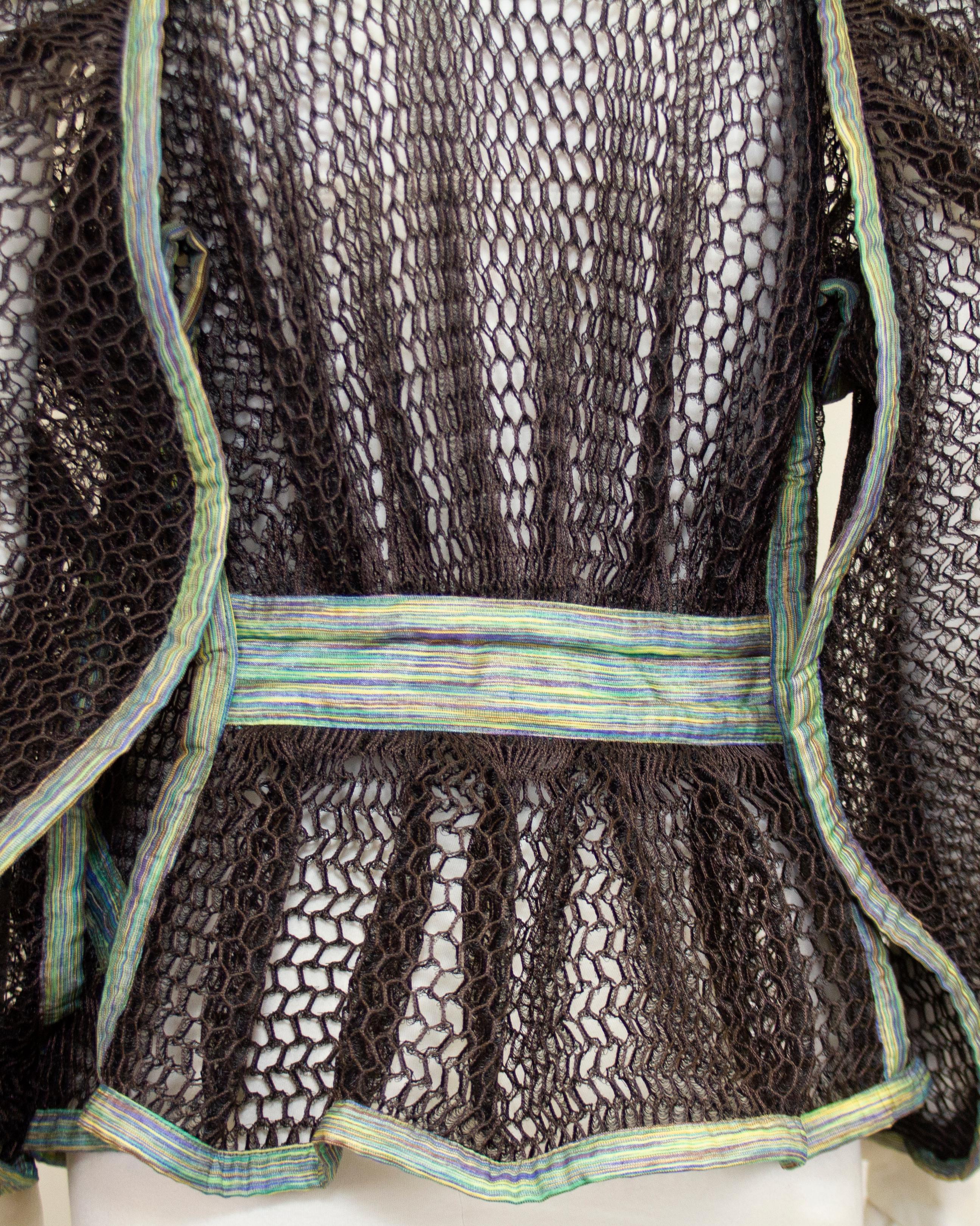 1990er Issey Miyake „Fish Net“ Jacke für Damen oder Herren im Angebot