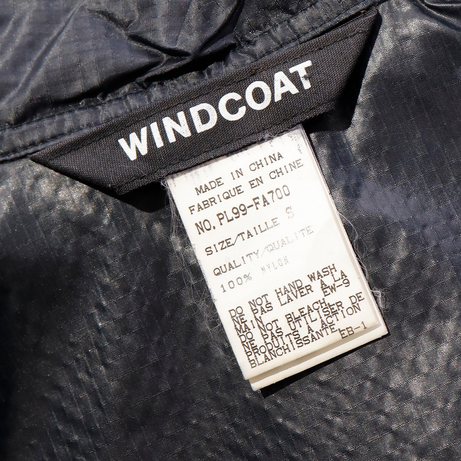 Issey Miyake - Manteau vintage à capuche converti en sac, années 1990 7