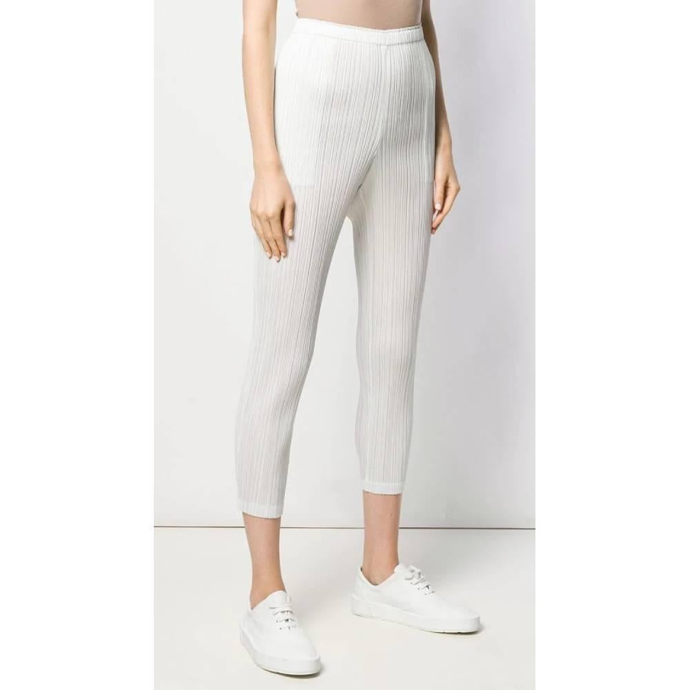1990s Issey Miyake White Trousers In Good Condition In Lugo (RA), IT