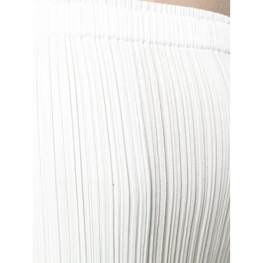 Women's 1990s Issey Miyake White Trousers