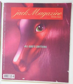 1990s Jack Magazine Irreverent Art Satire Santa Fe - Set of 4