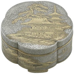 1990s Japanese Silver Box