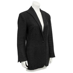 1990s Jean Paul Gaultier Beaded Embellished Black Blazer