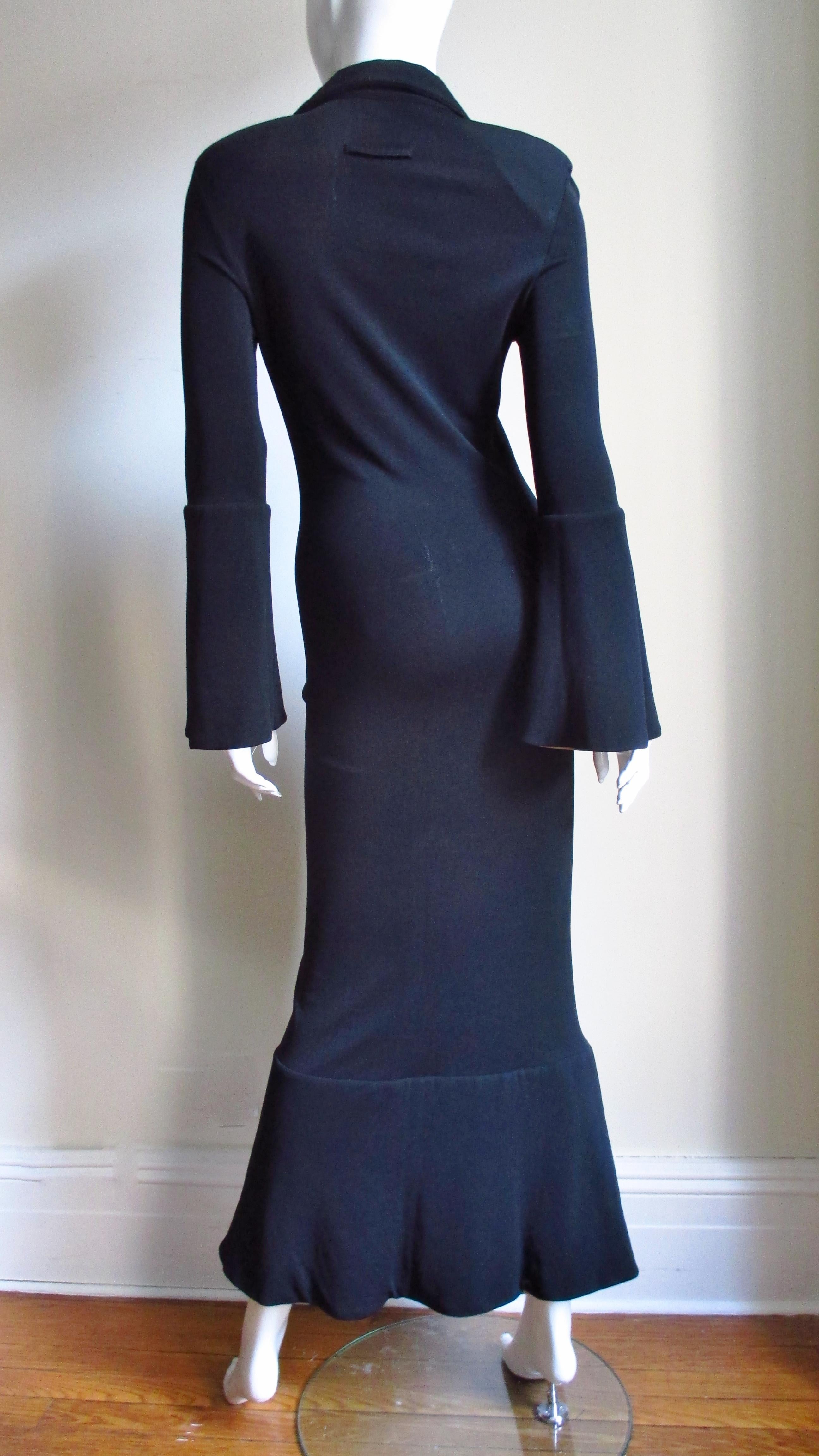 Jean Paul Gaultier Color Block Maxi Dress For Sale 4